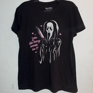 Scream Movie Ghost Face You Like Scary Movies Too Horror Movie T-Shirt Unisex